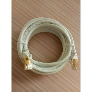 ナイロンRJ45コネクタ付きCat7シールドケーブル