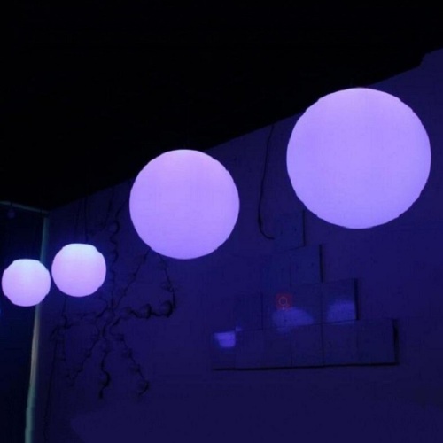 إضاءة LED مضاءة DMX RGB Ball Light