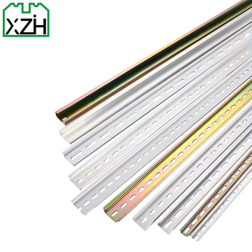 Customizable TH35mm x 7.5mm Aluminum Steel DIN Rail for MCB Enclosure