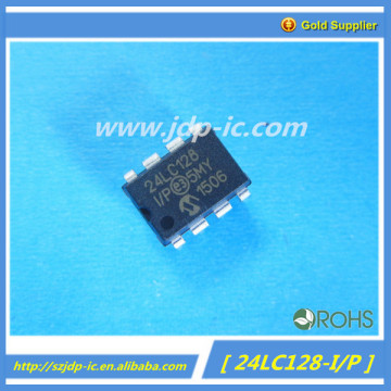 IC original 24LC128-I/P(transistor) DIP-8