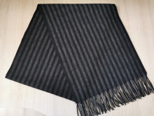 Winter Plaid lambswool scarf for men cold winter