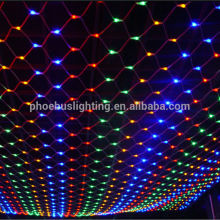 Color Changing RGB Led Net Light for wedding decoration