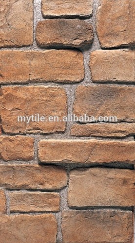 Faux brick wall panels