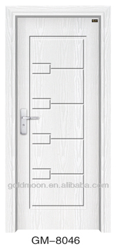 pvc door inter wood door GM-8046