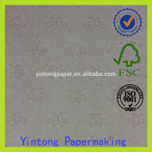 Banknote cotton paper with watermark and window thread
