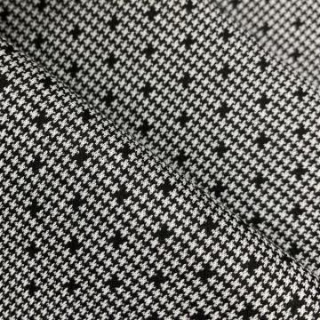 Hound Tooth Check Jacquard Fabric