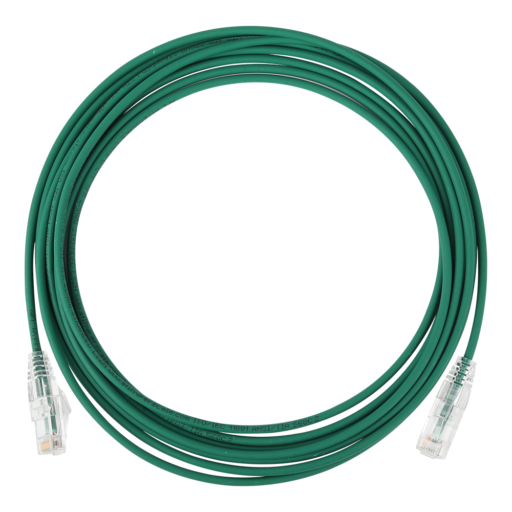 Cordon de raccordement mince Câble réseau Cat5e Cat6