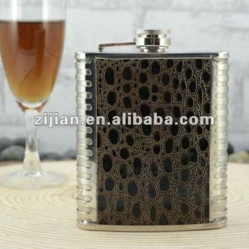7oz double SS wine flask