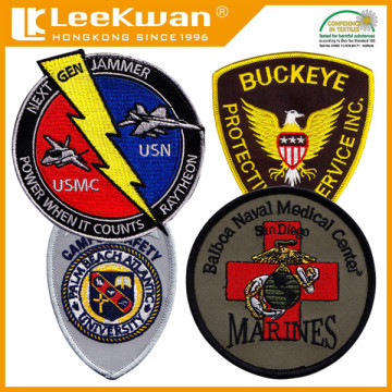 security and safety embroidery patch, safety rescue embroidery patch,