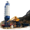 Electrical advanced 75m3 concrete batching plant HZS75