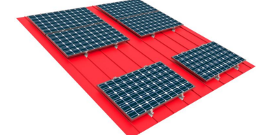 Support PV pour carrelage vitré avec support solaire