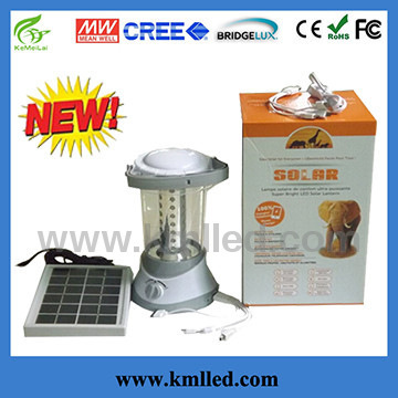 USB Charger LED Solar Table Lamp for Indoor/Outdoor Using