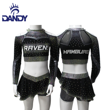 Girls competition Cheerleader Uniforms