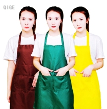 2023 Wholesale Cheap Sublimation Aprons with Pockets