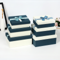 Romantische Bow Knot Ribbon Schokoladenpapierbox