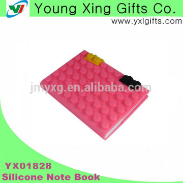 Soft silicone A5 thick notebook