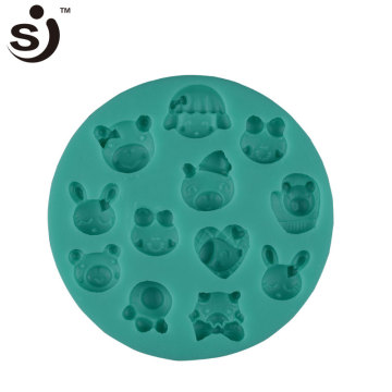 China factory silicone baking molds various animal shape silicone baking molds tools