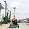 5m portable 2*1000W metal halide lamp spherical lamp tower