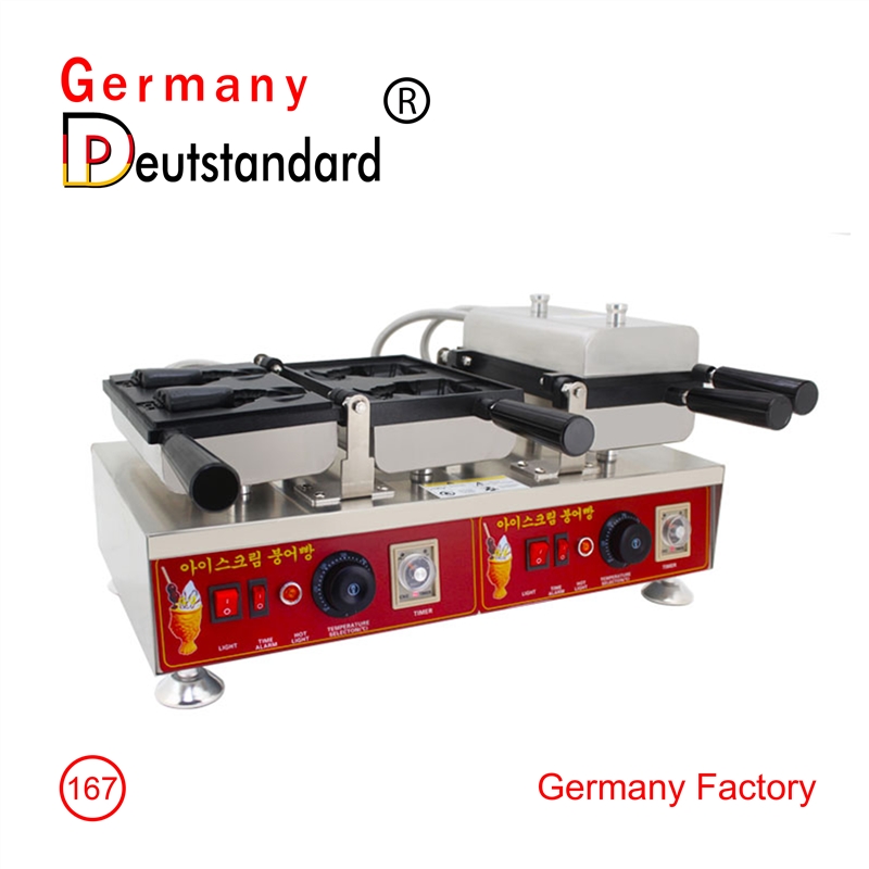 Allemagne Deutstandard poisson gaufrier taiyaki machine