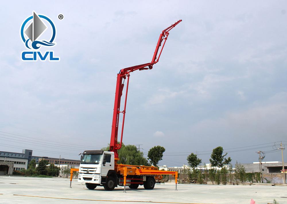 Truk Pompa Beton 2 Concrete Pump Truck 2