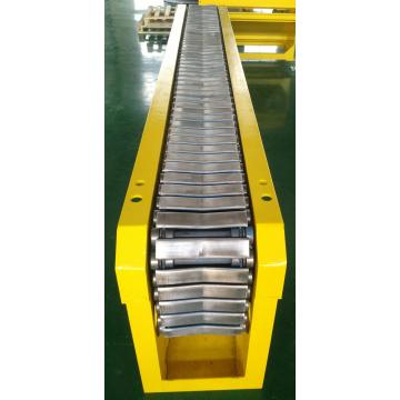 V-Slat conveyor for paper roll and reels