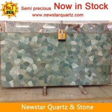 Green Agate Semi Precious Gem Stone Mosaic Table Top
