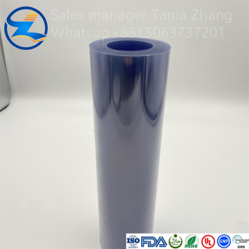 250mic transparent PVC film roll