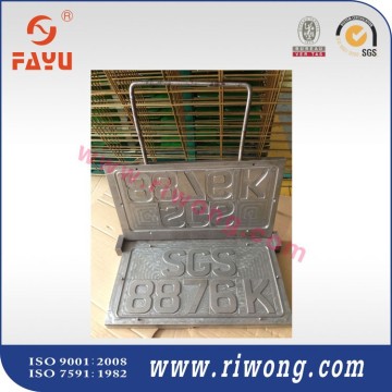 High Quality Number Plate Mold