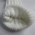 Wholesale Pink Pompom Rib Knit Toque