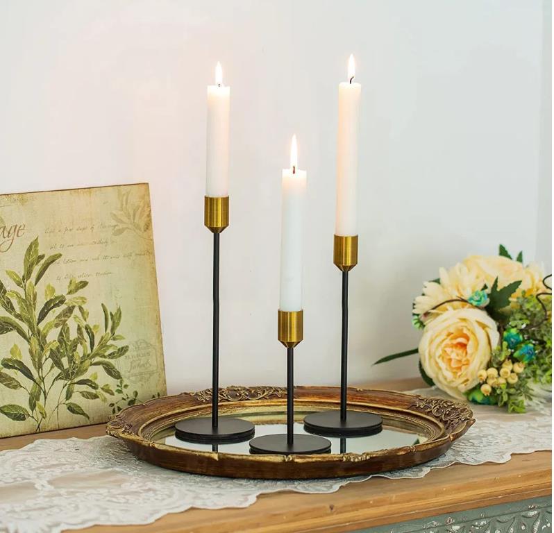 Індывідуальны трымальнік для свечак для падсвечнікаў