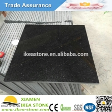 24x24 Granite Tile Black Galaxy