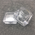 emballage cosmétique transparent JAR cosmétique