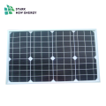 Etiqueta engomada del panel solar mono 18v30w para juguetes pequeños