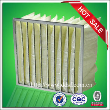 Non woven seamless pocket filter rigid air pre-filter