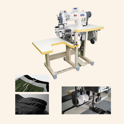 Máquina de coser de cintura elástica de alta velocidad industrial