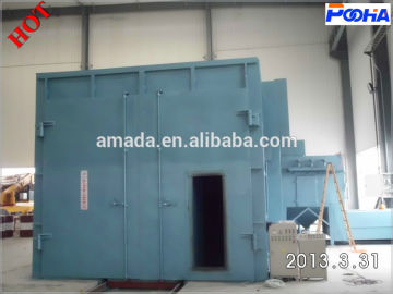 Industrial sand blasting room & shot blasting room