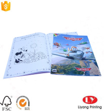 Softcover children coloring book printing