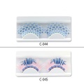 Exaggerated Feather False Eyelashes Party Nightclub eyelashes