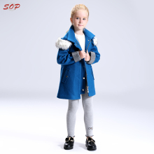 Children boutique clothing wears coats fashion girls outwear kids winter coat
