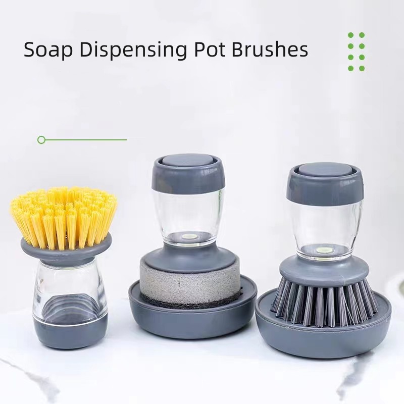 Soap Dispensing Brush