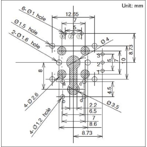 Alps Potentiometer Multifunktionsgerät