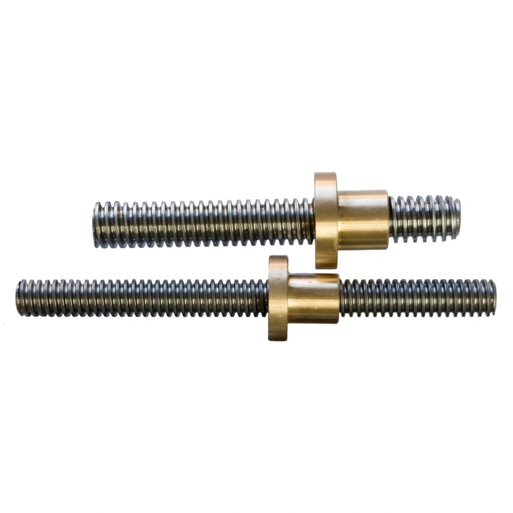 Stainless Steel Trapezoidal Screws and Nuts