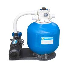 Deep bed fiberglass pool sand filter