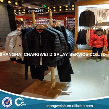 wooden coat stand and wooden valet stand