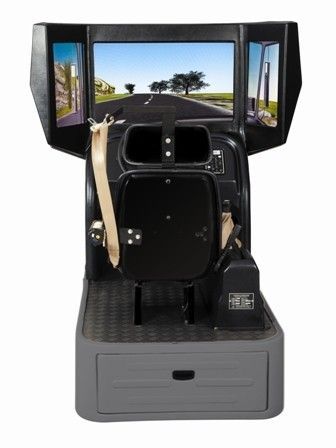 Manual Driving Simulator , Vehicle / Car Driving Simulator Machine