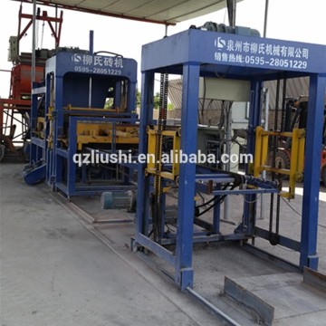 Fujian high technology concrete brick auto brick plant LS8-15