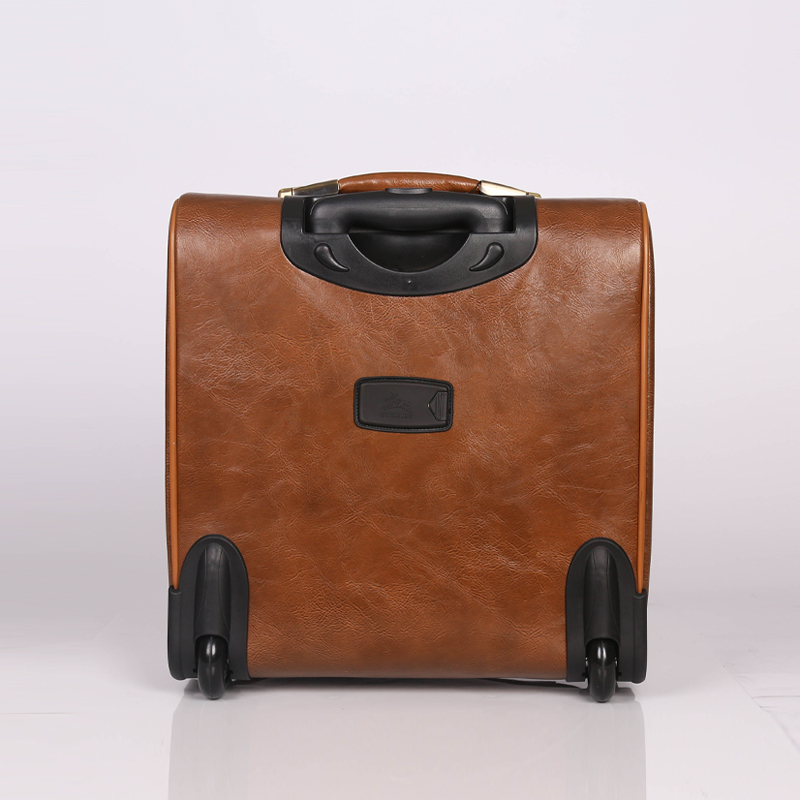 PU trolley travel luggage