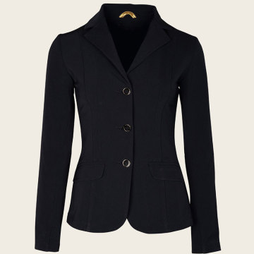 I-Classical Classical Black Riding Grating Show Jacket