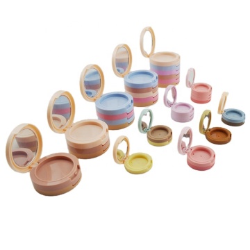 Bite-Sized Stacked Eyeshadow Trio for Blush and Highlighter