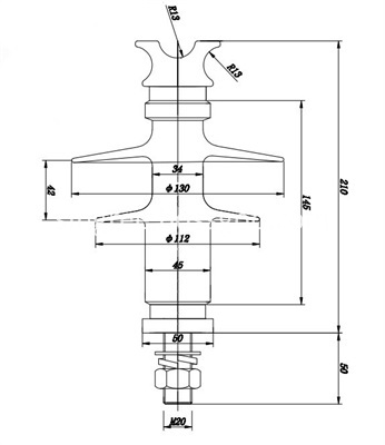 11kv 10kv pin insulator